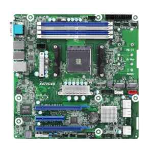 ASRock Rack Server Motherboard X470D4U